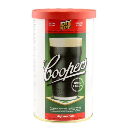 Coopers Irish Stout Home brew Beer Kit - 40pts