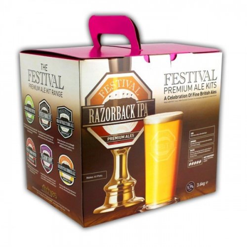 Festival Razorback IPA Beer Kit - 40pts