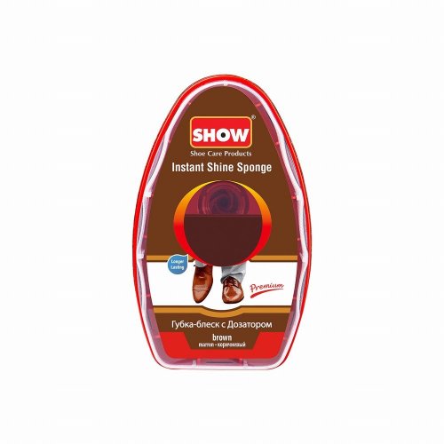 Show Instant Shine Sponge with Reservoir 6ml - Brown