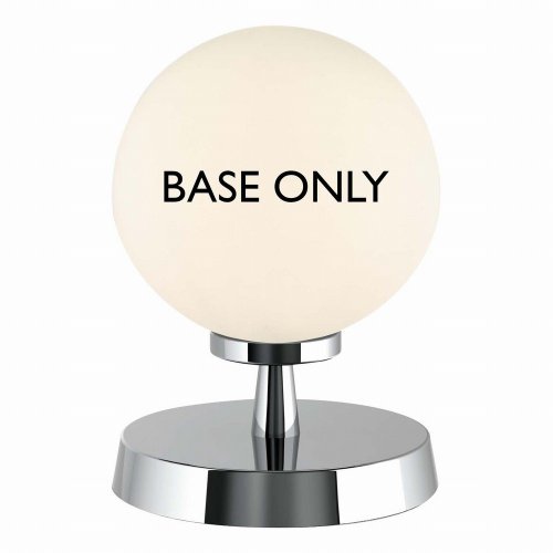 Dar Esben Touch Table Lamp Polished Chrome Base Only