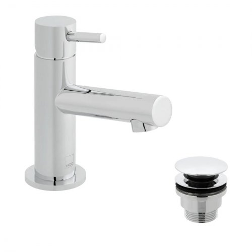 Vado Zoo Mini Mono Basin Mixer with Clic-Clac Waste