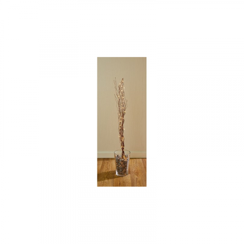 Premier Decorations 80cm Brown Twigs with Warm White LED's