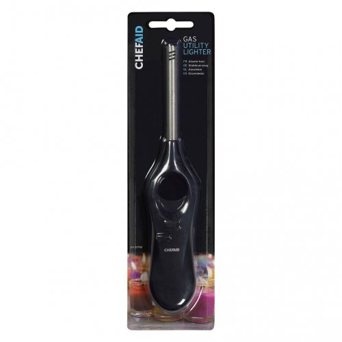 Chef Aid Clear Refillable Gas Lighter