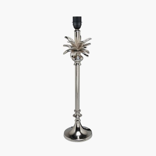Pacific Lifestyle Trafalgar Metal Palm Tree Table Lamp Base - Nickel