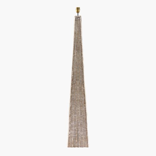 Pacific Lifestyle Seacomb Rattan Pyramid Floor Lamp Base