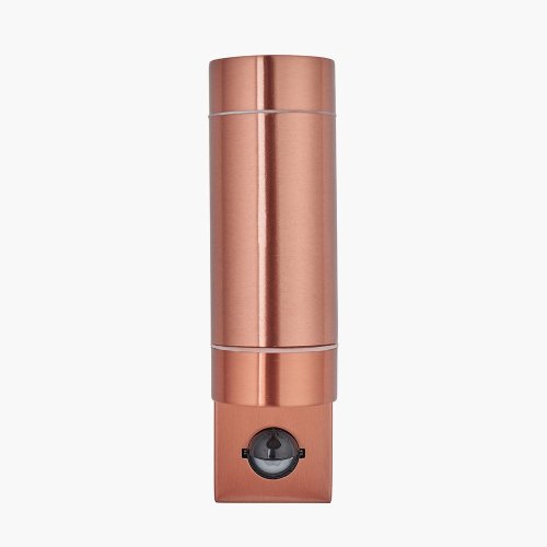 Pacific Lifestyle Lantana Metal Dual PIR Wall Light - Copper