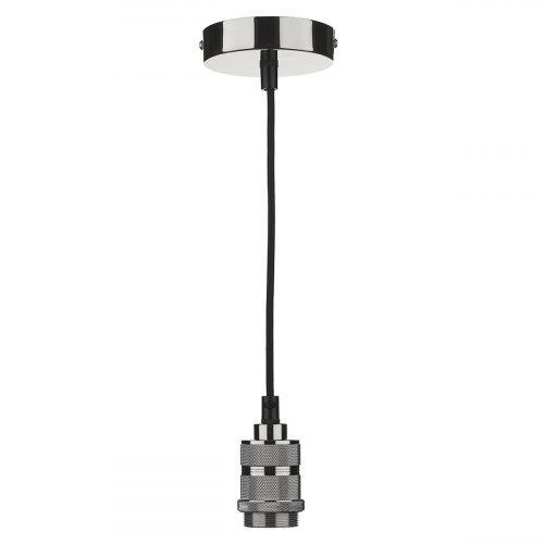 Dar 1 Light E27 Decorative Suspension Gun Metal