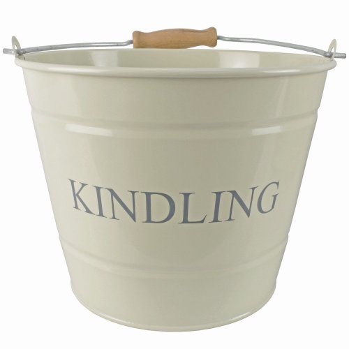Manor Reproductions Small Kindling Bucket - Cream
