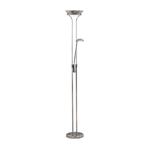 Searchlight LED Mother & Child Floor Lamp Chrome