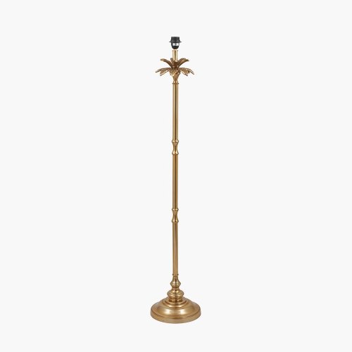 Pacific Lifestyle Trafalgar Metal Palm Tree Floor Lamp Base - Gold