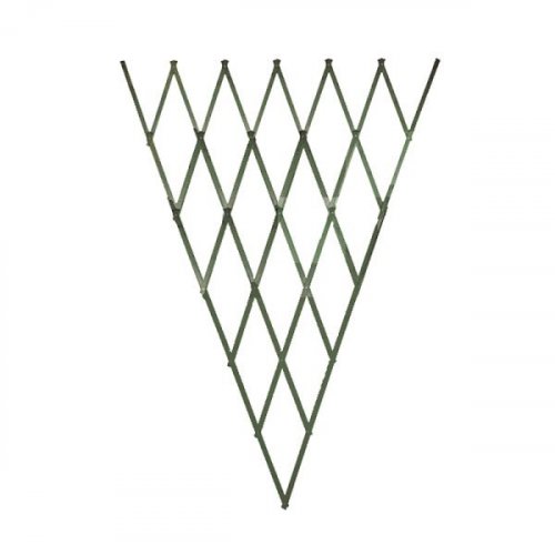 Smart Garden Heavy Duty Expanding Fan Trellis 1.8 x 0.9M - Green