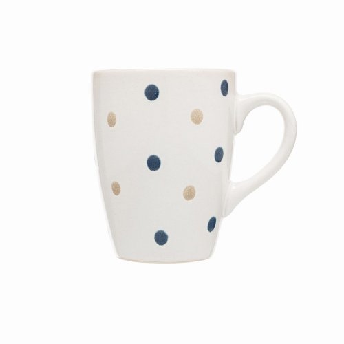 Siip Reactive Glaze Spot Mug Blue & Beige