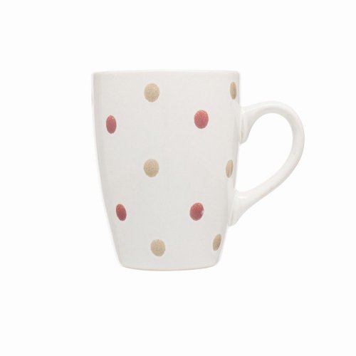 Siip Reactive Glaze Spot Mug Pink & Orange