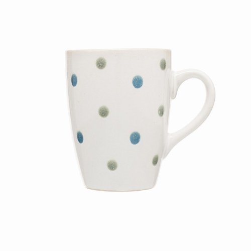 Siip Reactive Glaze Spot Mug Blue & Green