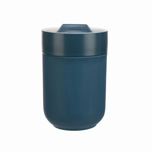 Siip 300ml Soft Touch Travel Mug - Navy