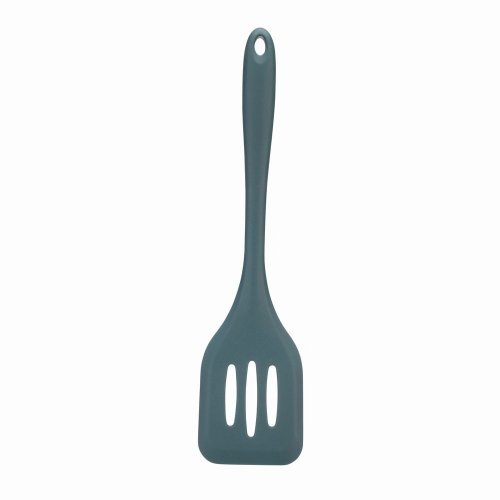 Fusion Twist Silicone Slotted Turner Blue