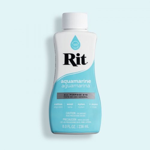 Rit All Purpose Liquid Dye 8 fl.oz - Aquamarine