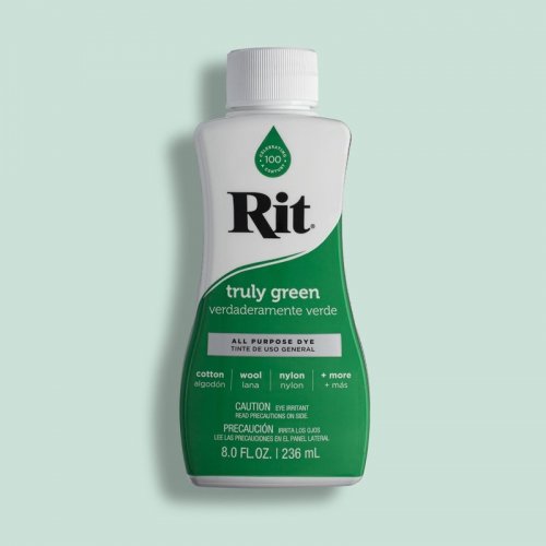 Rit All Purpose Liquid Dye 8 fl.oz - Truly Green