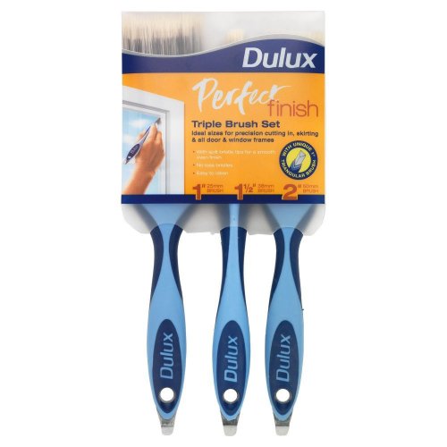 dulux perfect finish paint brush set