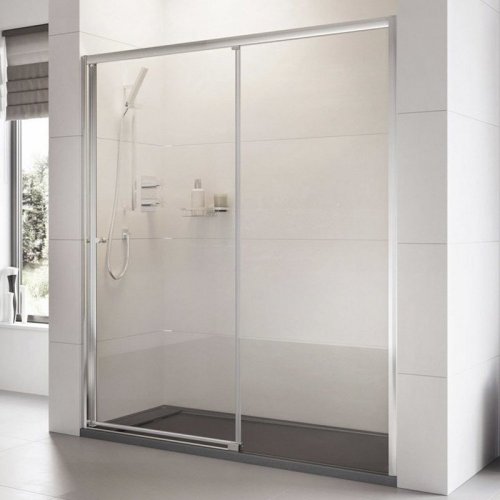 Roman Showers Haven Level Access Sliding Shower Door - 1700mm Wide - Left Handed