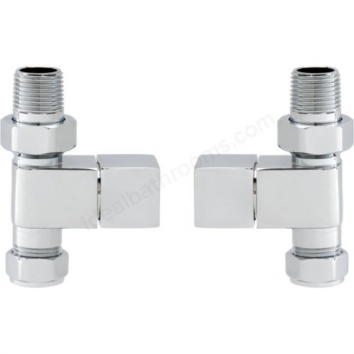 RAK Straight Square Head Radiator Valve