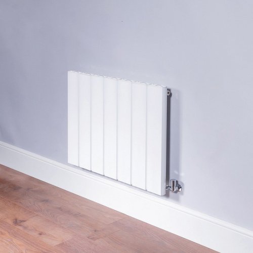 DQ Heating Moto 600 x 955mm Horizontal White Radiator