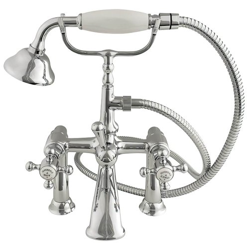 Silverdale Victorian Bath/Shower Mixer - Chrome