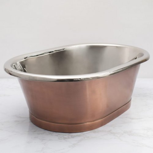 BC Designs Antique Copper/Nickel Basin 450mm