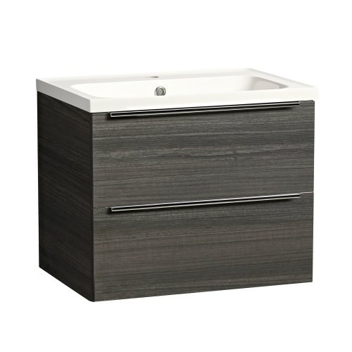 Tavistock Cadence 600mm Wall Mounted Vanity Unit - Tundra Wood