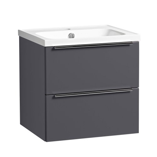 Tavistock Cadence 500mm Wall Mounted Vanity Unit - Storm Grey