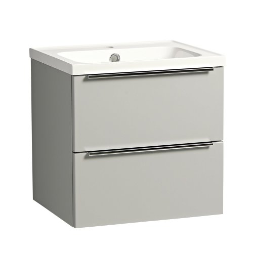 Tavistock Cadence 500mm Wall Mounted Vanity Unit - Gloss Light Grey