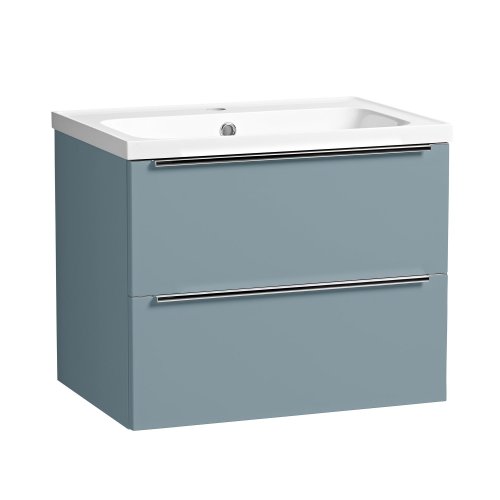 Tavistock Cadence Gloss Spruce 600mm Wall Mounted Unit & Basin