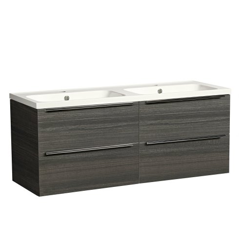 Tavistock Cadence 1200mm Wall Mounted Vanity Unit - Tundra Wood