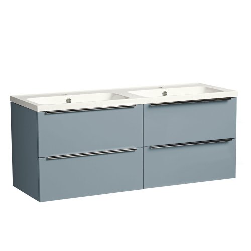 Tavistock Cadence 1200mm Wall Mounted Vanity Unit - Gloss Spruce