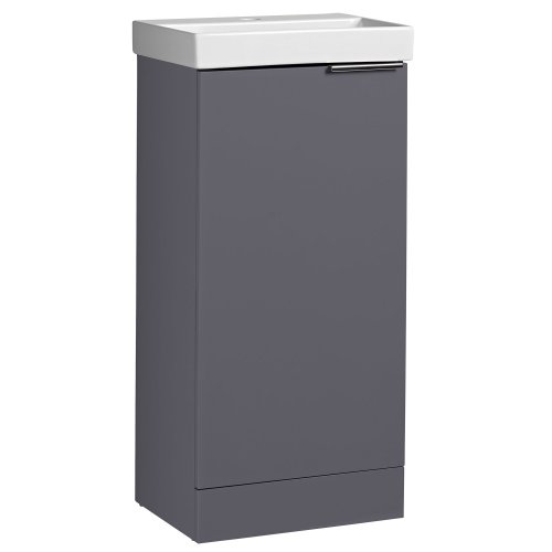Tavistock Cadence 400mm Cloakroom Vanity Unit - Storm Grey