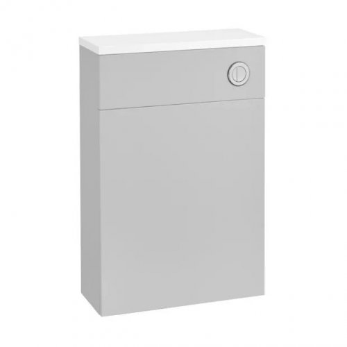 Tavistock Cadence Back to Wall Toilet Unit & Worktop - Gloss Light Grey