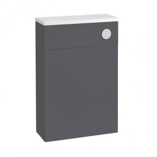 Tavistock Cadence Back to Wall Toilet Unit & Worktop - Storm Grey