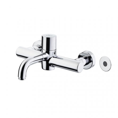 Armitage Shanks Markwik 21+ Panel Mounted Thermostatic Basin Mixer Tap Time Flow Sensor - Chrome