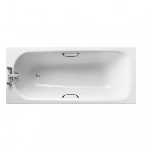 Armitage Shanks Sandringham 21 Single Ended Steel Bath 1600mm x 700mm - White