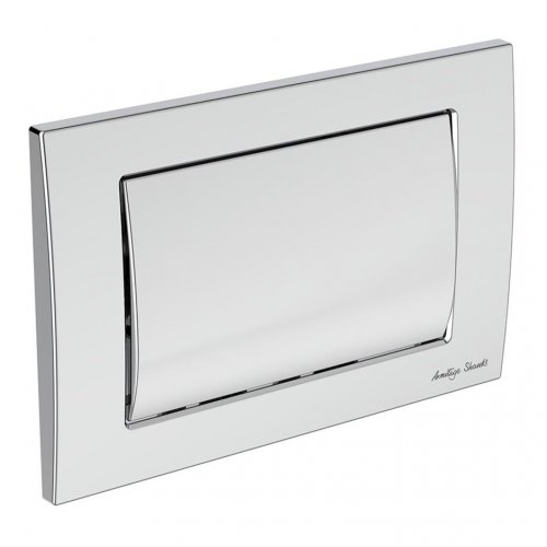Armitage Shanks Septa Pro M2 Mechanical Metal Single Flushplate - Chrome