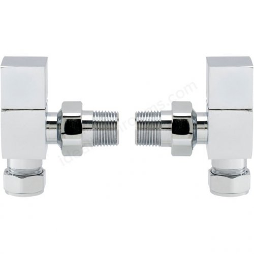 RAK Angled Square Head Radiator Valve