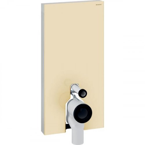 Geberit Monolith Plus for Back-to-Wall WC (101cm) - Sand Glass / Aluminium
