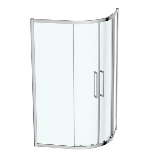 Ideal Standard i.life 1200 x 900mm Bright Silver Offset Quadrant Enclosure