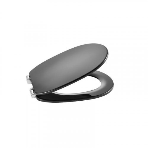 Roca Carmen Dark Grey Soft Close Supralit Seat And Cover