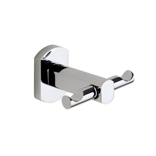 Origins Living Edera Plus Double Robe Hook - Chrome