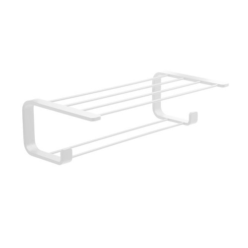 Origins Living Outline Double Towel Rack - White