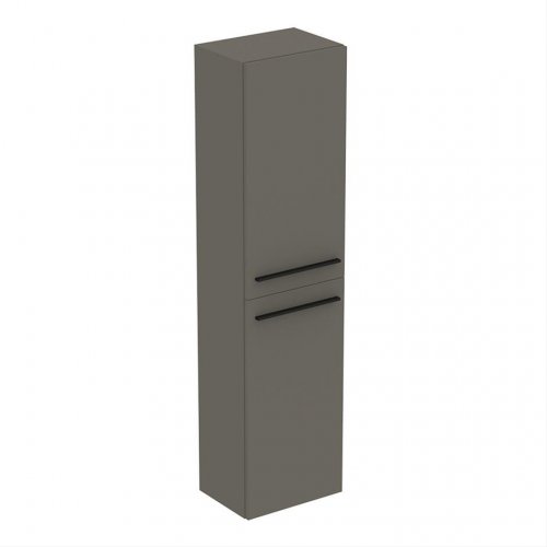 Ideal Standard i.life A 2 Door Tall Column Unit in Matt Quartz Grey