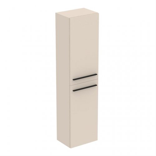 Ideal Standard i.life A 2 Door Tall Column Unit in Matt Sandy Beige