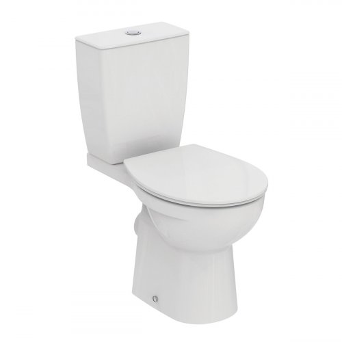 Ideal Standard Eurovit+ Close Coupled WC with Soft Close Seat