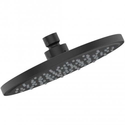 Ideal Standard IdealRain Round Silk Black Rainshower Head